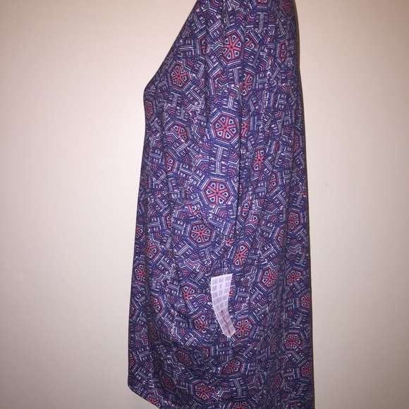 Haut Femme LuLaRoe Irma Taille S – Tunique Américaine Stars (neuf Avec étiquette)